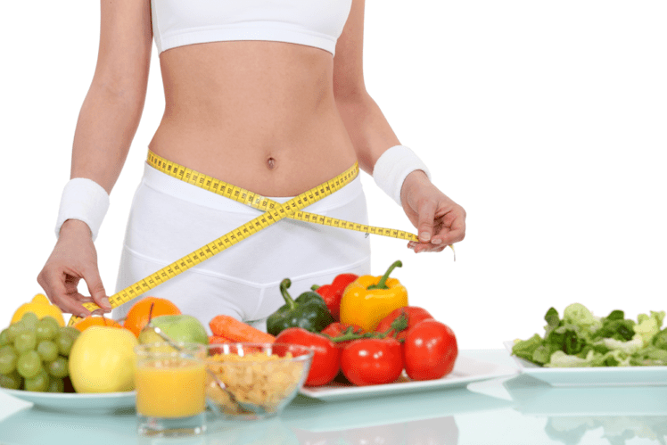 Reglas nutricionales para perder peso 10 kilogramos en un mes.